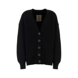 Uma Wang Women Black Cashmere Oversize Cardigan
